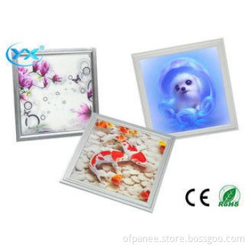 Aluminum And PC LED 3D LED Panel With 120 Beam Angle CE RoH